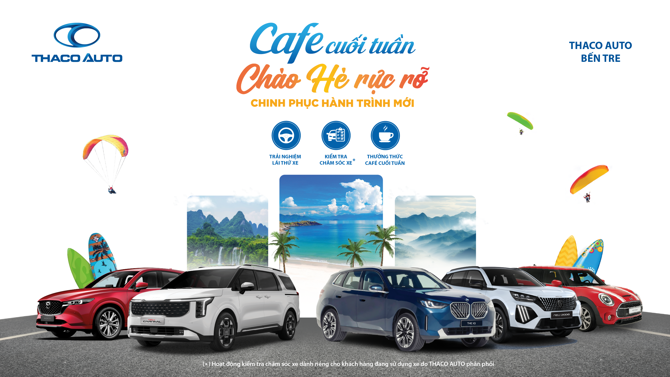TRẢI NGHIỆM HÈ RỰC RỠ CÙNG THACO AUTO BẾN TRE VỚI NHIỀU HOẠT ĐỘNG HẤP DẪN