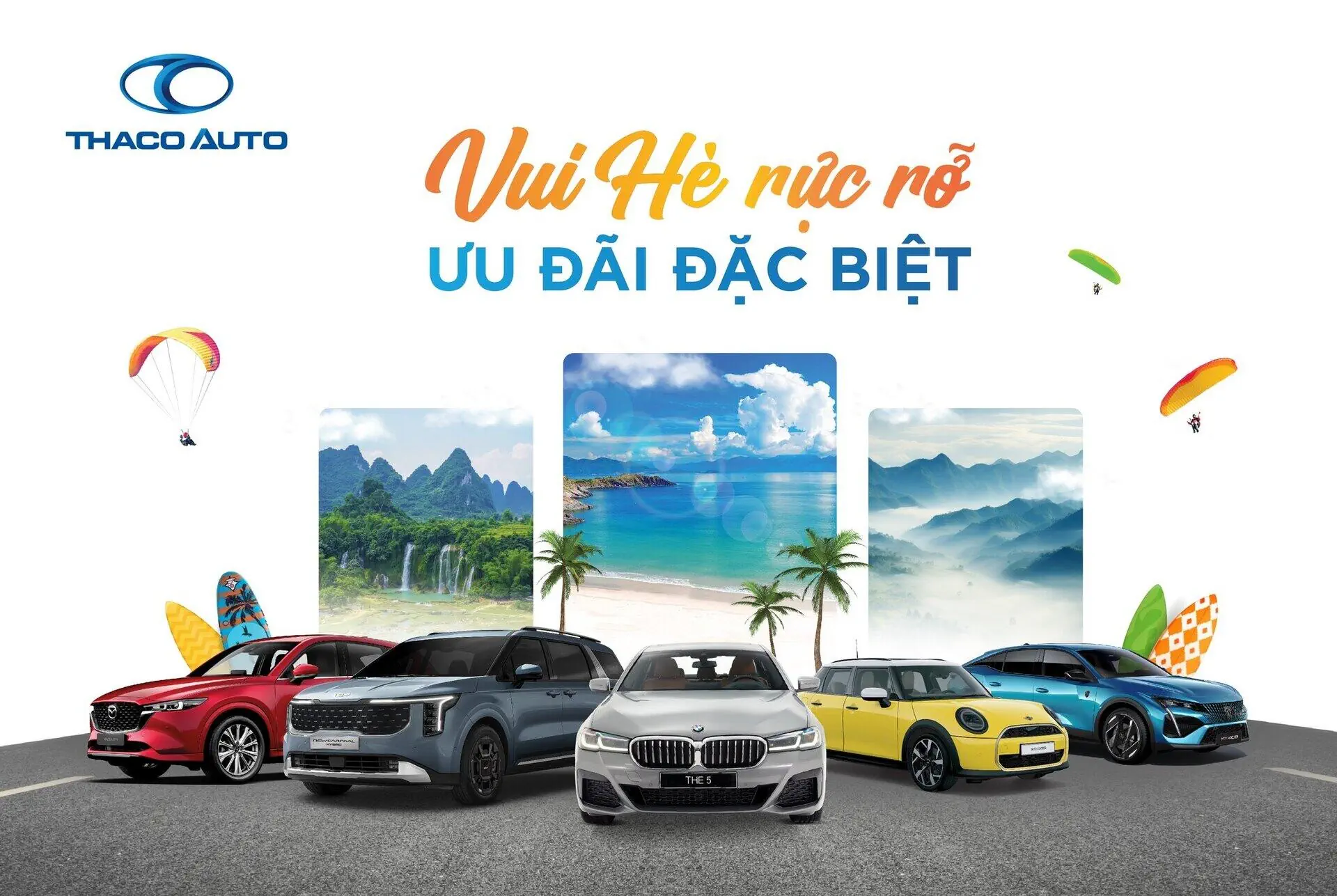 THACO AUTO ƯU ĐÃI ĐẶC BIỆT CHO NHIỀU DÒNG XE
