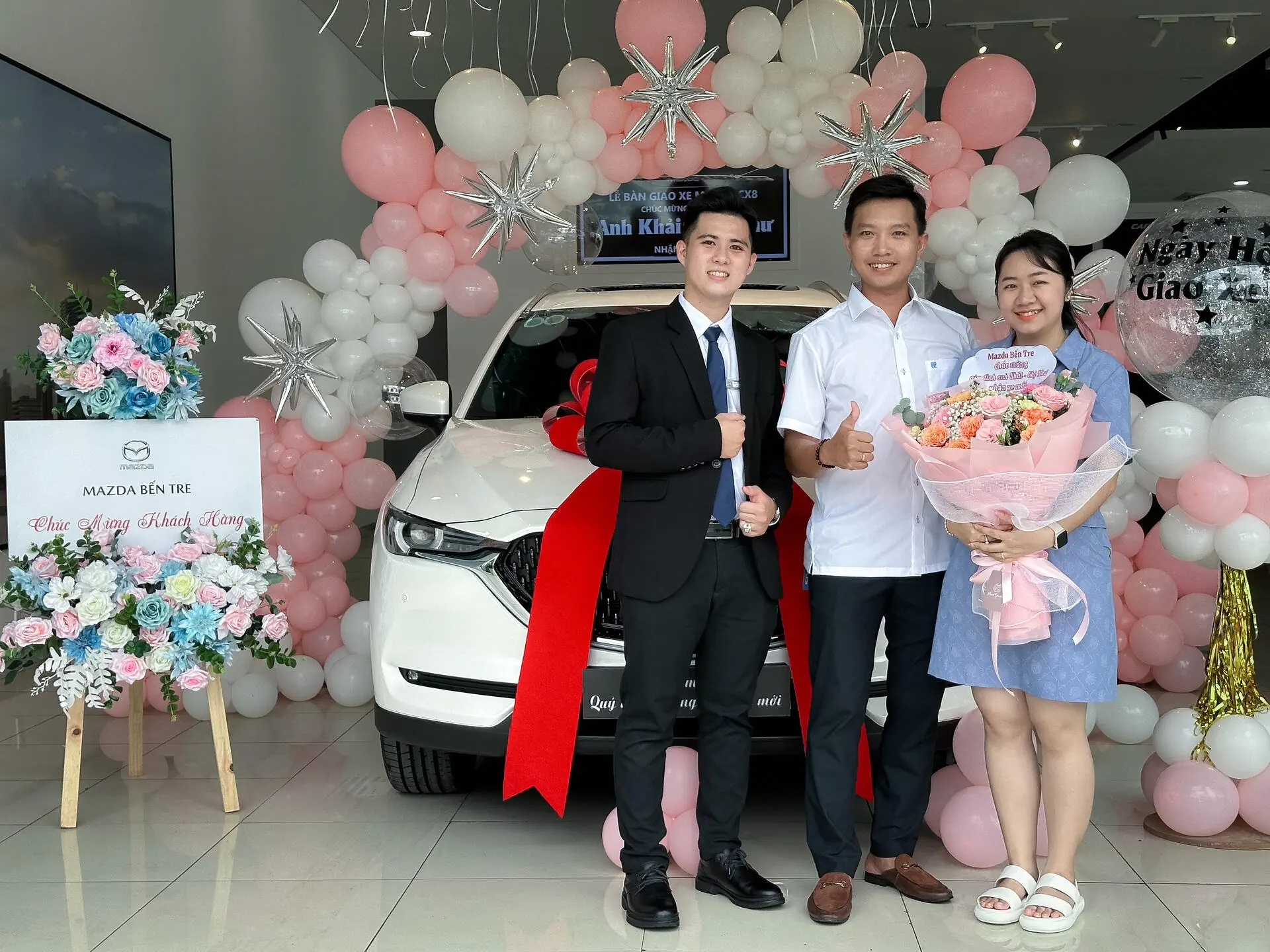 THACO AUTO Bến Tre liên tục bàn giao xe mới sau ưu đãi giảm 50% lệ phí trước bạ