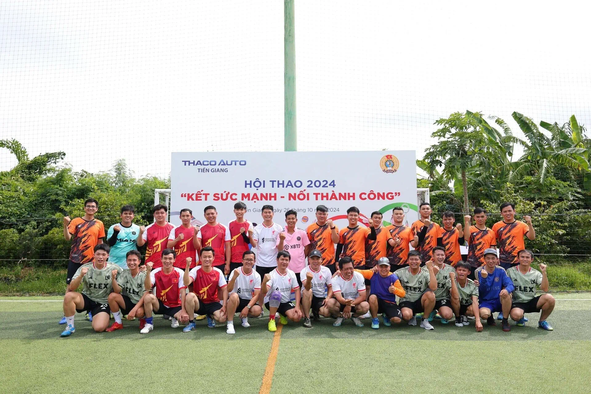 Chính thức khai mạc Hội thao “Kết sức mạnh - Nối thành công” năm 2024 tại THACO AUTO Bến Tre